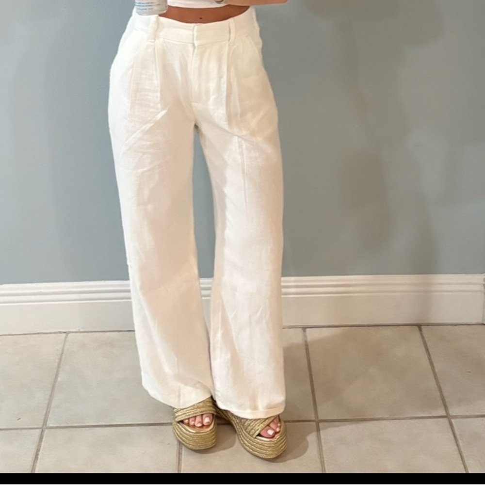 Hollister linen pants